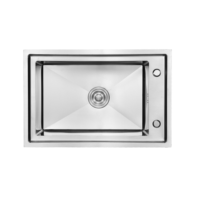 Custom size standard topmount undermount kitchen sink measurements stainless steel kitchen sink  - 副本