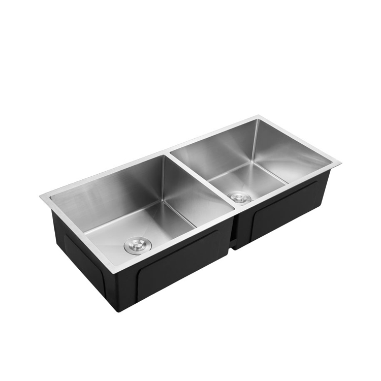  Big Doubel Bowl Handmade Undermount Kitchen Sink