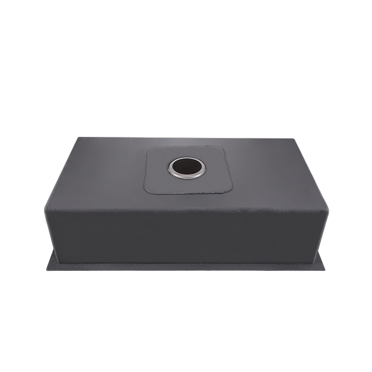  Rectangular big undermount single sink for kitchen