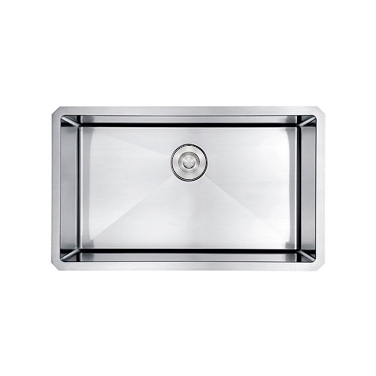 Single Bowl Handmade Undremount Sink for Kitchen